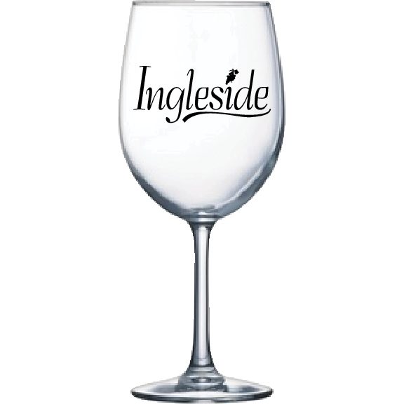 12 oz. Plastic All Purpose Wine Glass Carved Solutions