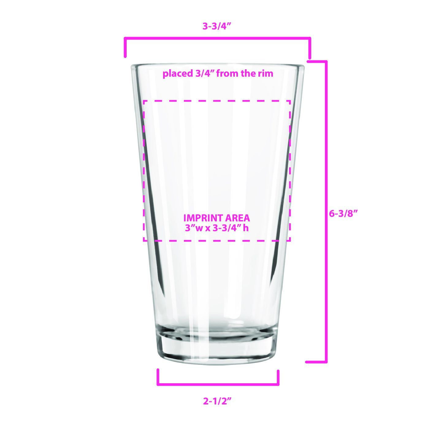 Libbey Pint Glass 20 oz. (#5137)