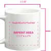 C-handle White Mug 11 oz. <span class="title-sku">(#7168-02)</span> - Image 2