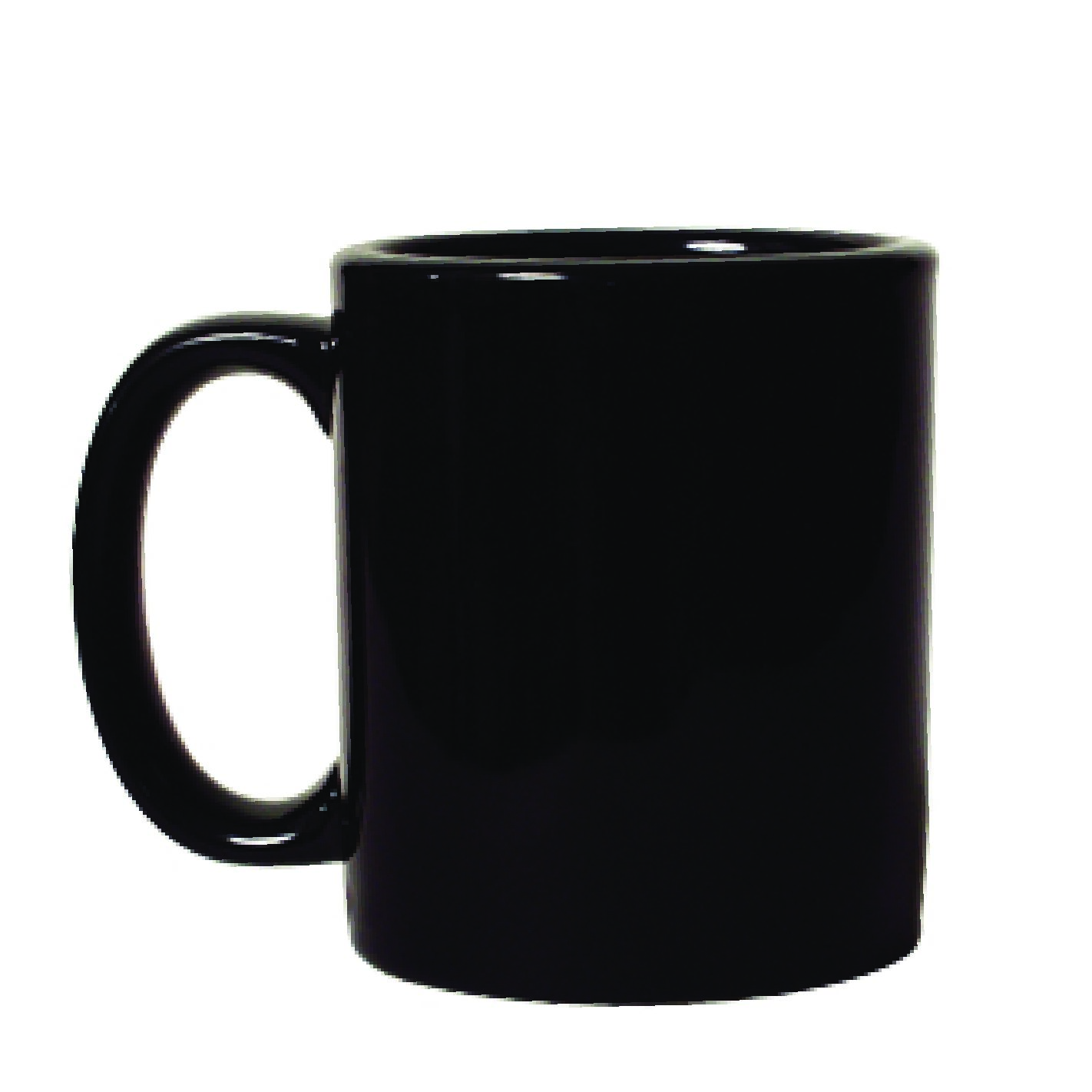 C-handle Black Mug 11 oz (#7168-05)