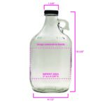 Growler, Clear 64 oz. <span class="title-sku">(#A1168)</span> - Image 2